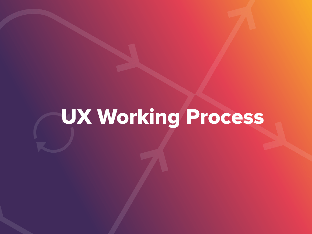 UX Working Process cover